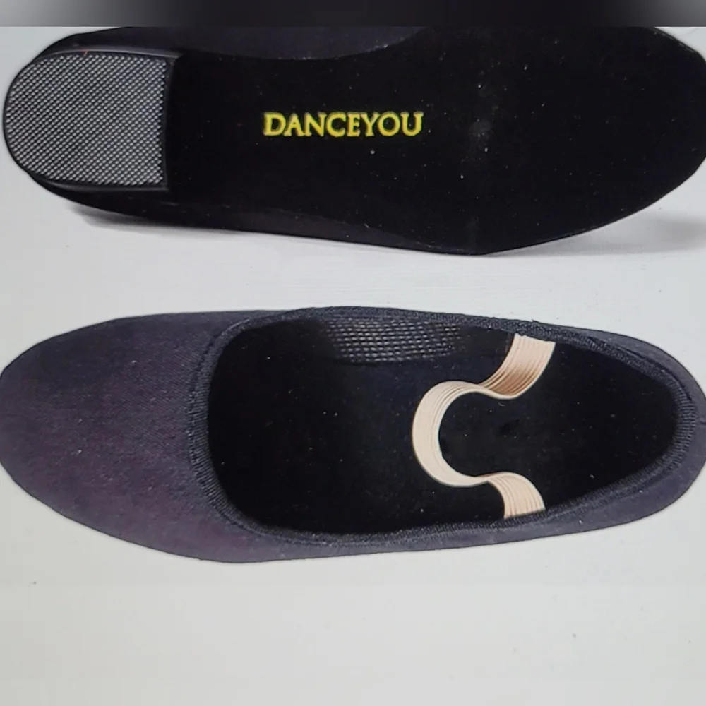 BRAND New Kids Canvas Character Dance Shoe Elastic Strap